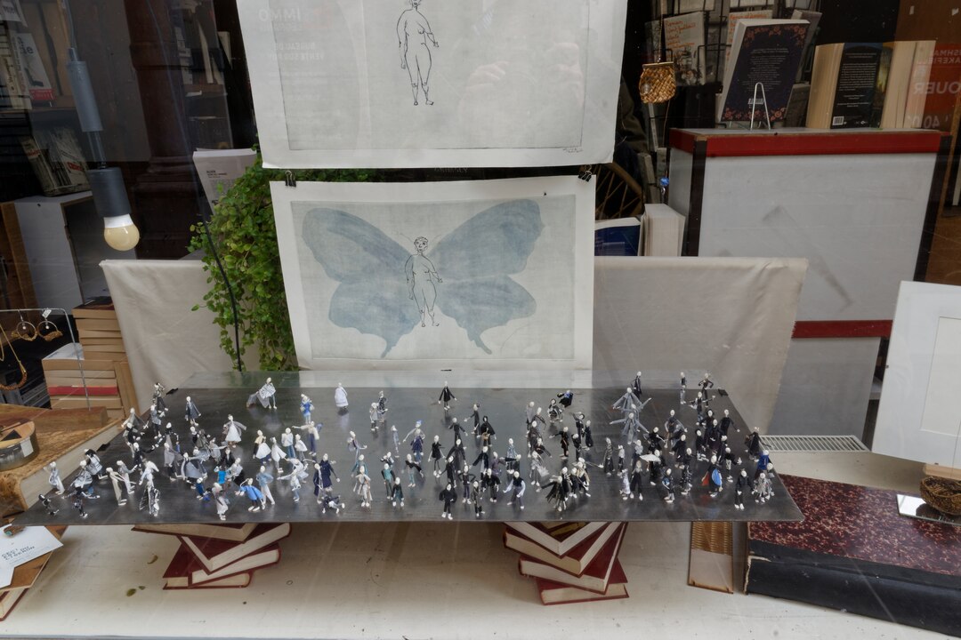 photo de la vitrine